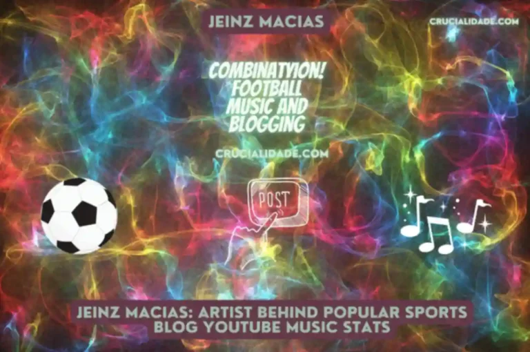 JEINZ MACIAS: ARTIST BEHIND POPULAR SPORTS BLOG YOUTUBE MUSIC STATS