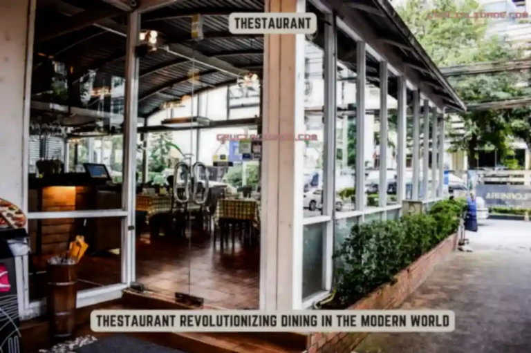 Thestaurant Revolutionizing Dining in the Modern World