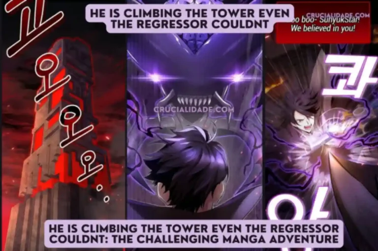 He is Climbing the Tower Even the Regressor Couldnt: The Challenging Manga Adventure